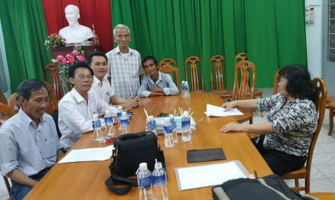 Buổi thương lượng bồi thường oan sai cuối cùng cho ông Nén vào chiều 31/8.