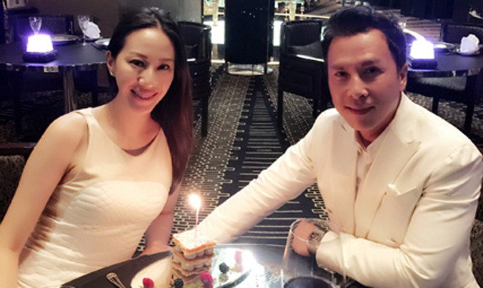 Vợ chồng Chân Tử Đan kỷ niệm 13 năm ngày cưới.