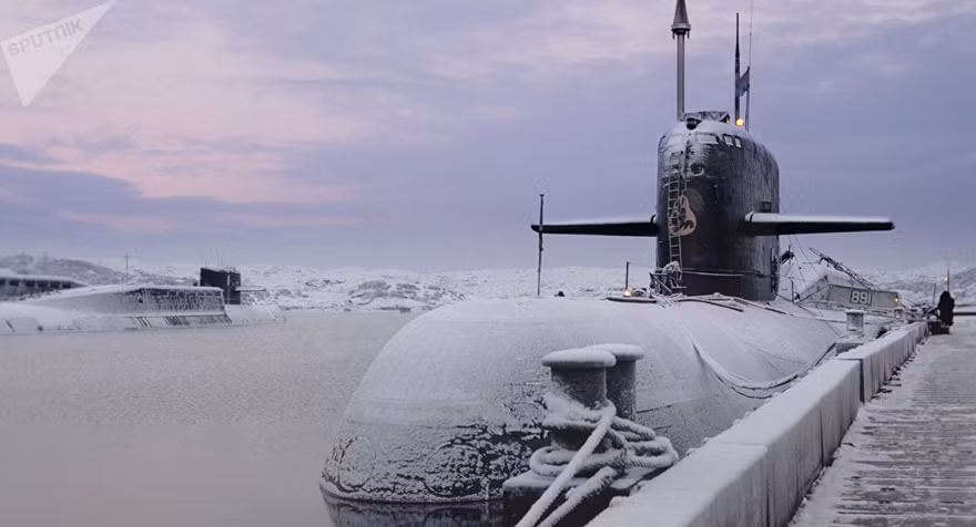 Tàu ngầm hạt nhân. Ảnh: Sputnik