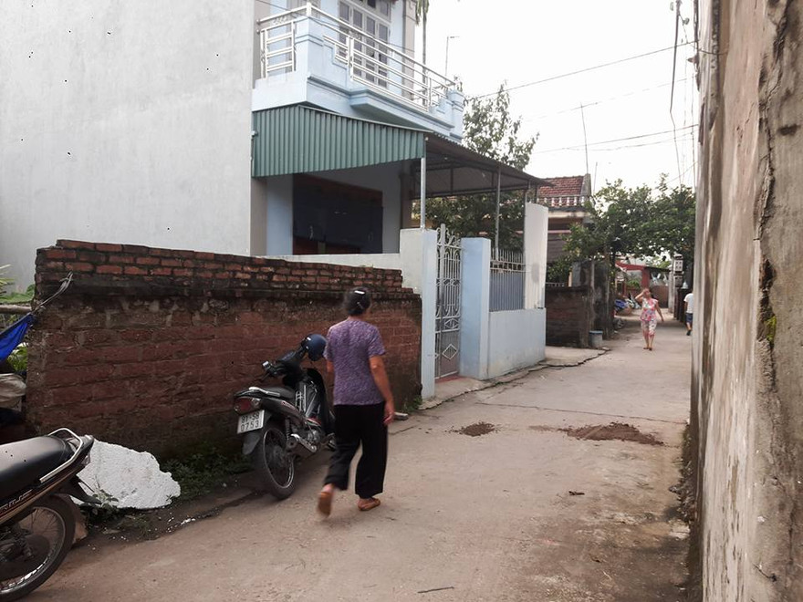 Hiện trường vụ việc.