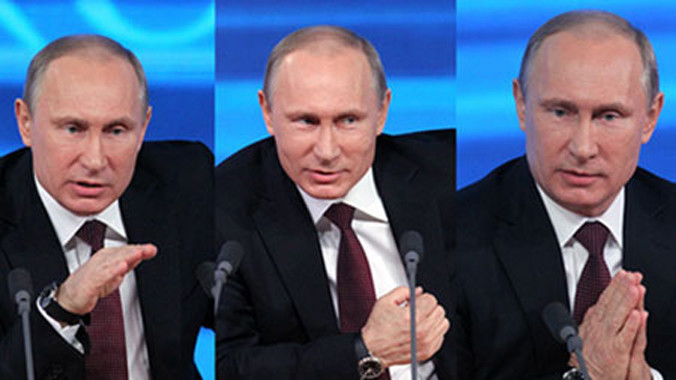Tổng thống Nga Vladimir Putin.