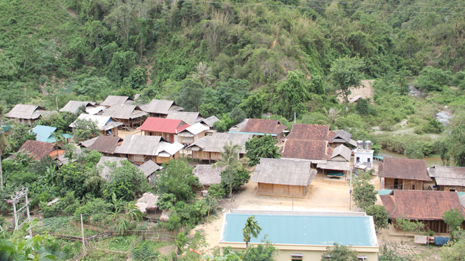 Bản Phồng - nơi xảy ra vụ thảm án nghiêm trọng khiến 4 người trong gia đình thiệt mạng