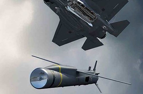  Tên lửa không đối đất Spear 3 do Công ty Quốc phòng Châu Âu MBDA phát triển cho máy bay tàng hình F35 với khả năng tiến công mục tiêu từ cự ly hơn 100km. 