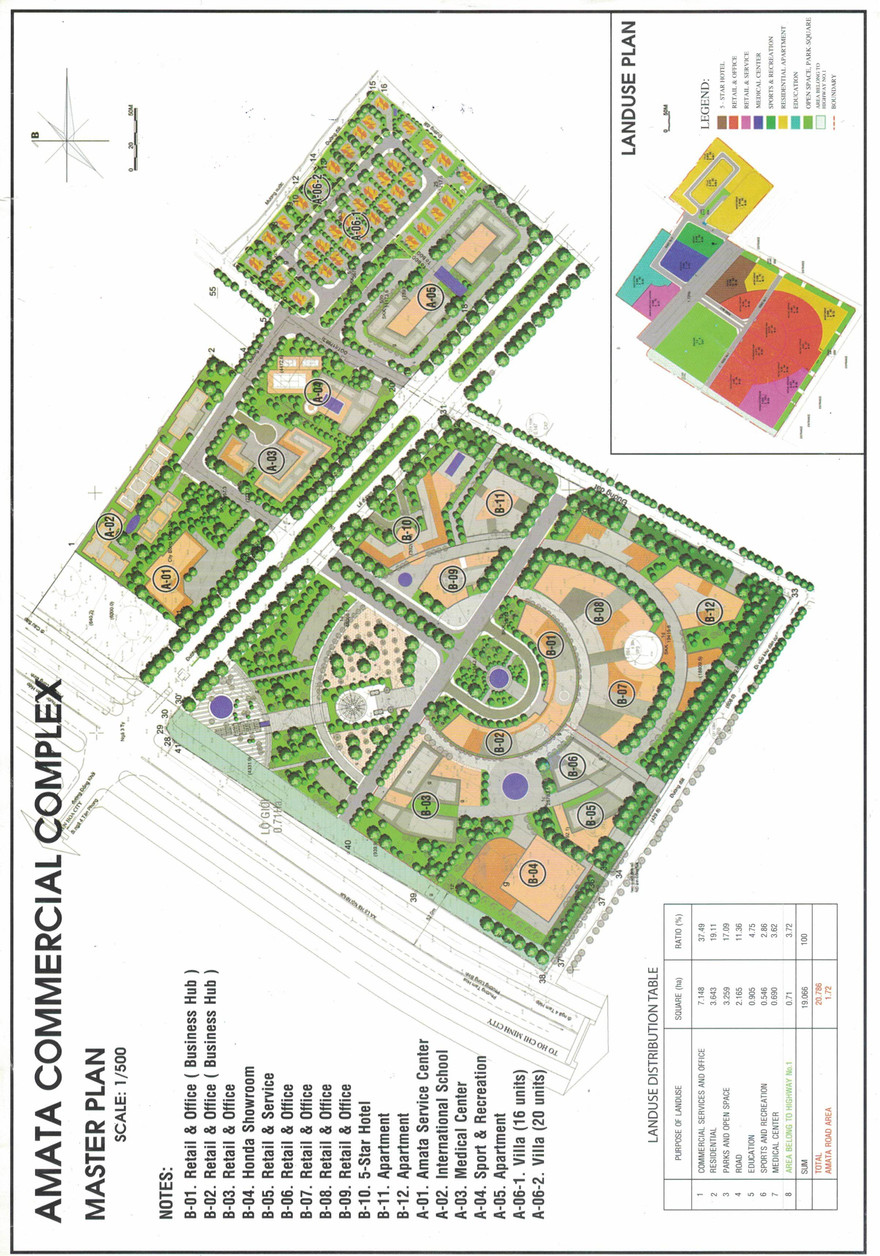 Amata Biên Hòa 'trưng' dự án rất hoành tráng.