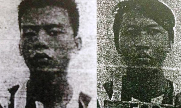 Hai bị can Tân và Tuấn. Ảnh CA cung cấp. 