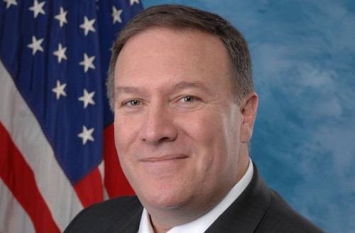 Hạ nghị sĩ bang Kansas Mike Pompeo. 