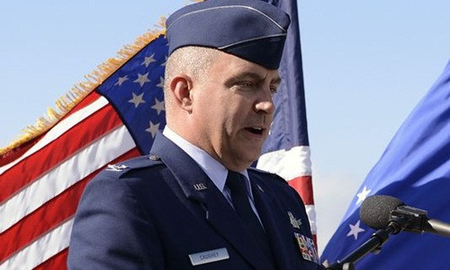 Đại tá không quân Mỹ Marcus Caughey. Ảnh: syneedapenland.