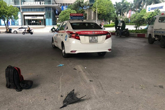 Hiện trường vụ tai nạn. Ảnh: P.H/Zing