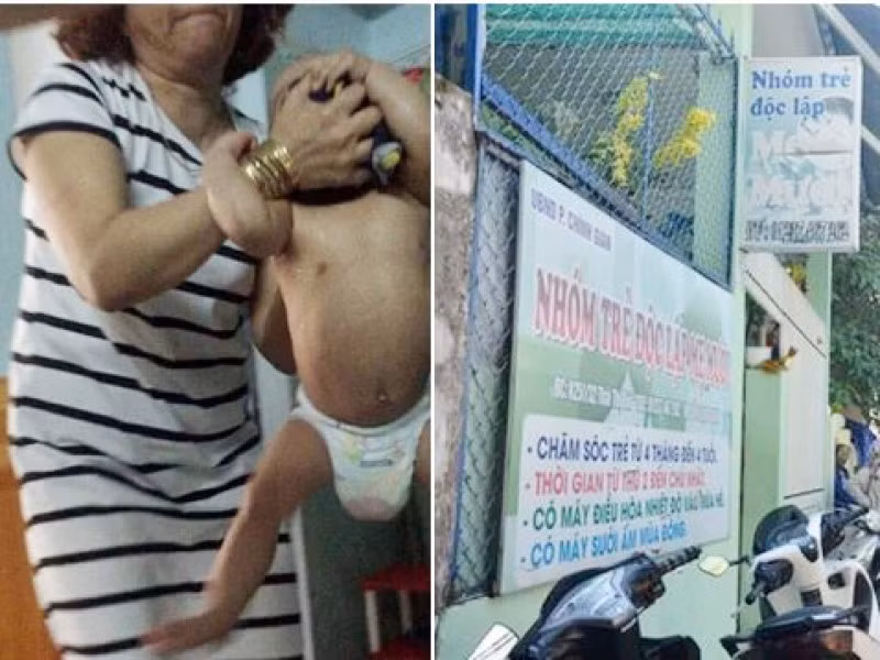 Bảo mẫu Nhóm trẻ độc lập Mẹ Mười tại Đà Nẵng bạo hành trẻ khiến dư luận bức xúc 