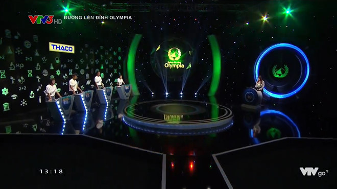 Chương trình Đường lên đỉnh Olympia không nói sai lệch lịch sử như lời khán giả tố. Ảnh cắt từ clip. 