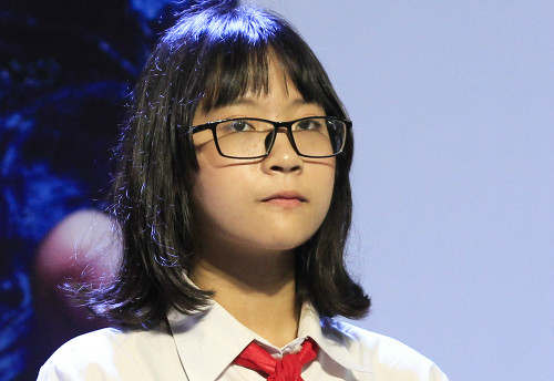 Kiều Ngân, tác giả bức thư khiến mẹ bé Hải An bật khóc. Ảnh: Dương Tâm 