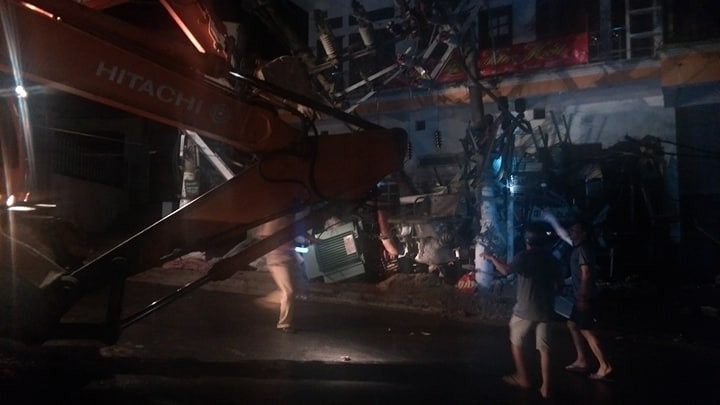 Hiện trường vụ tai nạn