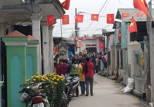 Con hẻm nhỏ nơi Lộc bị đâm gục. Ảnh: Đắc Đức - VnExpress