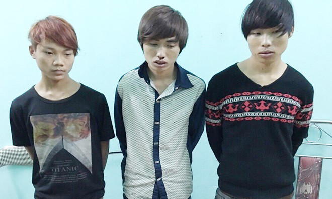 Nhóm 3 tên cướp bị bắt sau vài giờ gây án