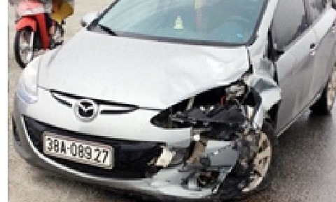 Chiếc xe gây tai nạn