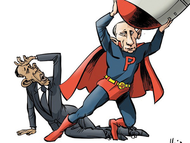 Putinman (siêu nhân Putin) - Hajo de Reijger (Hà Lan)