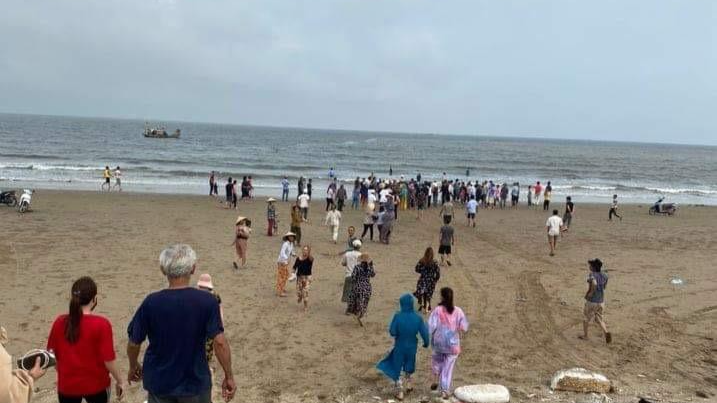 Vùng biển nơi xảy ra vụ đuối nước