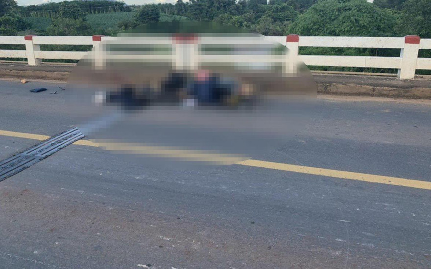 Hiện trường vụ tai nạn giao thông