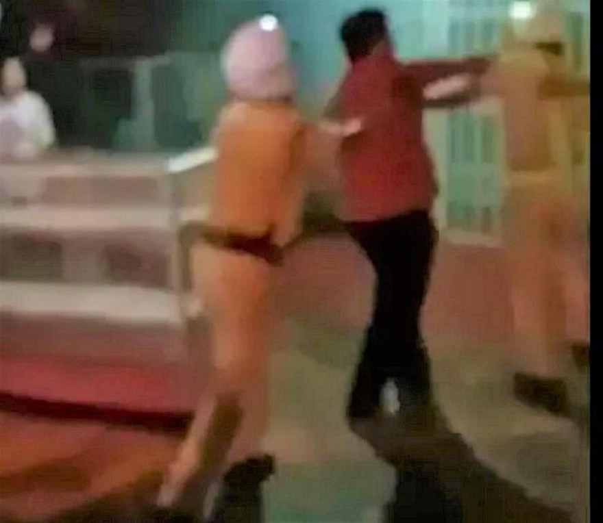 Hiện trường xảy ra vụ việc