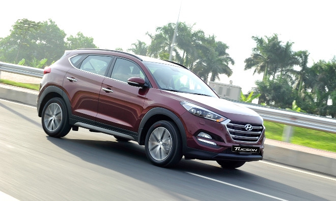 Nhìn gần SUV 5 chỗ Hyundai Tucson 2016