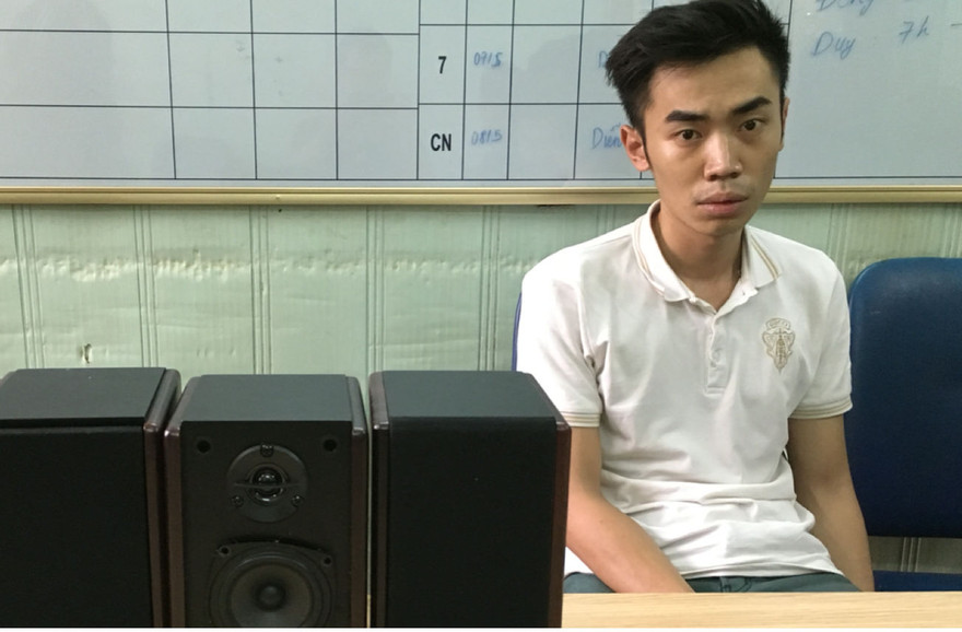 Giấu gần nửa cân ma túy trong loa