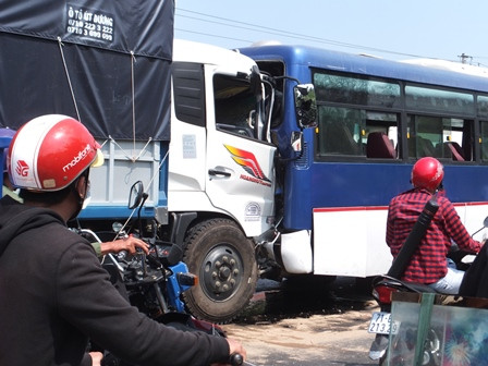 Hiện trường vụ tai nạn