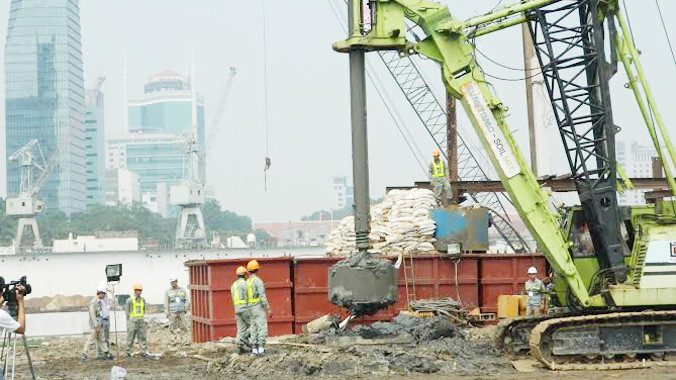 Lễ động thổ cầu Thủ Thiêm 2.