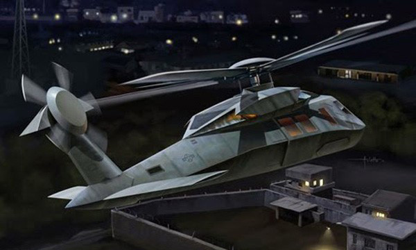 Diều hâu đen tàng hình vẫn là bí ẩn với thế giới. Ảnh đồ họa: Military Today.