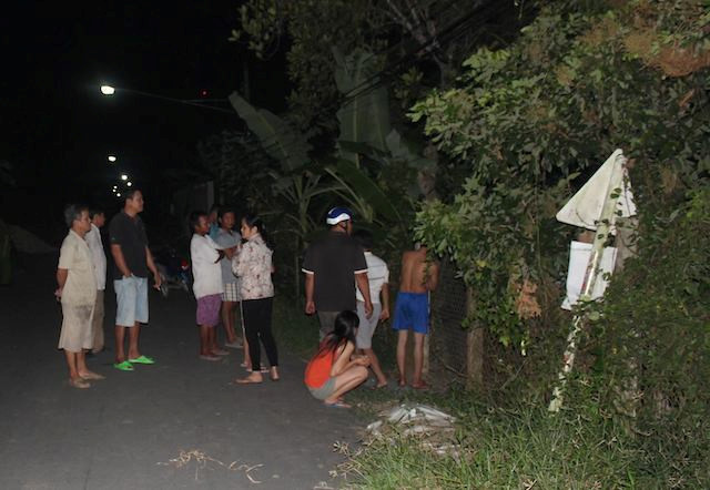 Hiện trường nam thanh niên tử vong