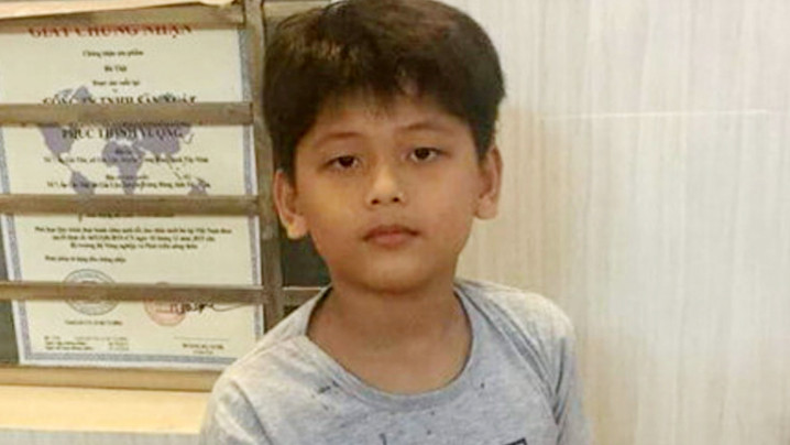 Hình ảnh của Toàn trên Facebook của cô chủ nhiệm