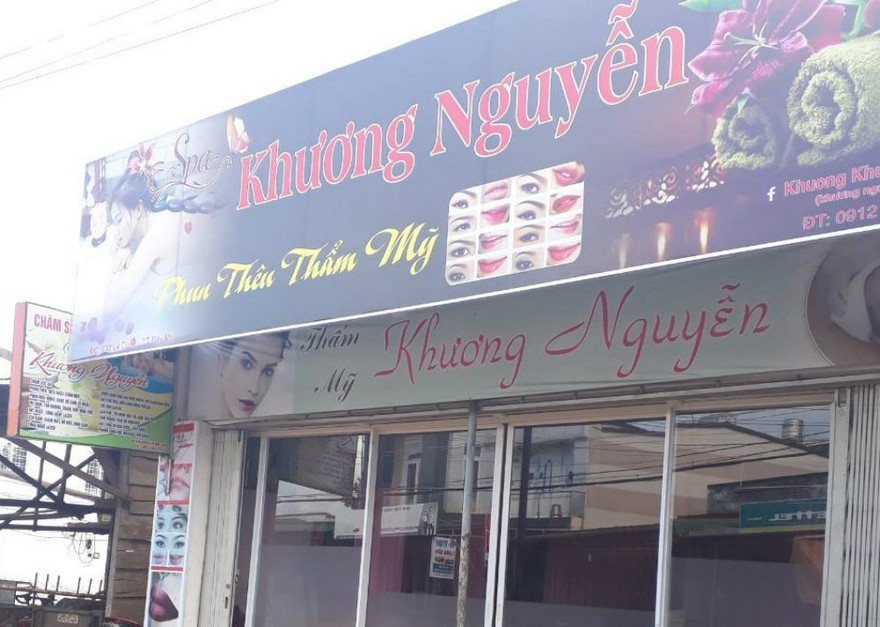 Tiệm spa xảy ra vụ việc