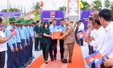 18 hài cốt liệt sĩ hy sinh tại Campuchia hồi hương về đất mẹ Việt Nam