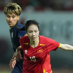 Nữ Việt Nam vs Nữ Thái Lan 1-0 (H2): Thanh Nhã khuấy đảo hàng thủ Thái Lan