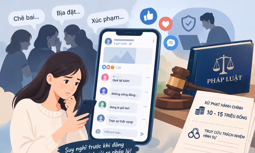 Nói xấu người khác trên mạng xã hội sẽ bị xử phạt ra sao, nói như thế nào thì bị phạt?