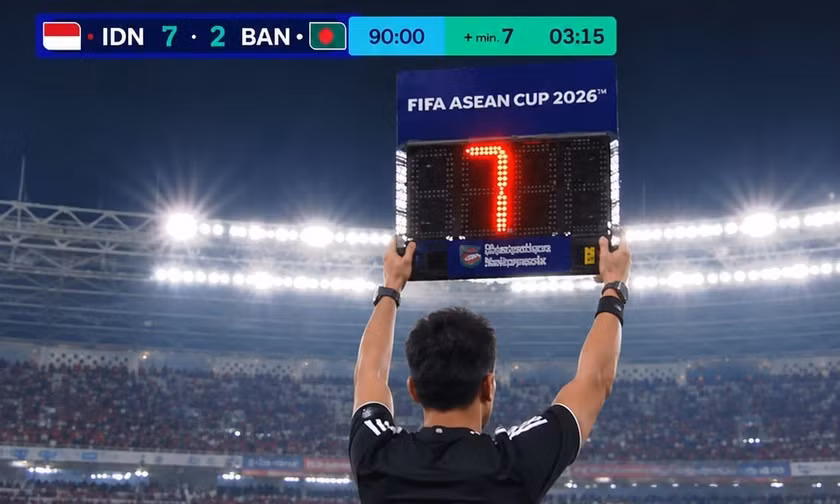 Nếu FIFA xác định trọng tài sai, Indonesia có bị hủy tấm vé chung kết FIFA ASEAN Cup?