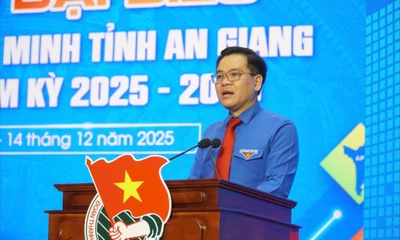 Anh Phan Duy Bằng tiếp tục giữ chức Bí thư Tỉnh Đoàn An Giang