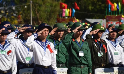 Tuổi trẻ Lâm Đồng thể hiện quyết tâm và trách nhiệm với nhiệm vụ bảo vệ Tổ quốc