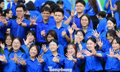 Hàng nghìn sinh viên Thủ đô mang nhiệt huyết tuổi trẻ đến Chiến dịch Mùa Hè Xanh 2026