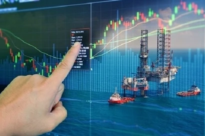 Cổ phiếu dầu khí bị bán mạnh 
