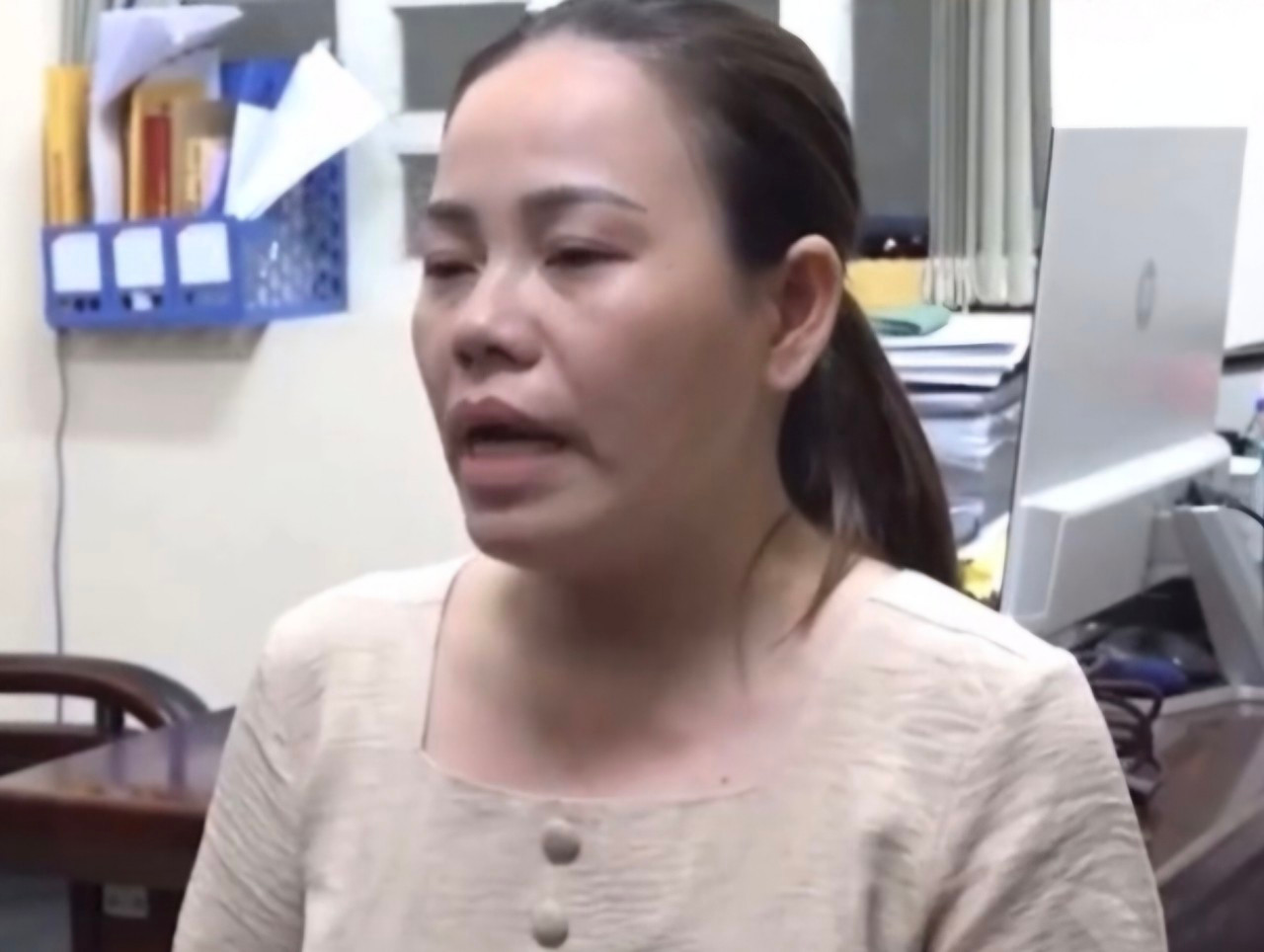 Bị can Bích trong vụ dùng xyanua đầu độc người thân Bị can Bích trong vụ dùng xyanua đầu độc người thân