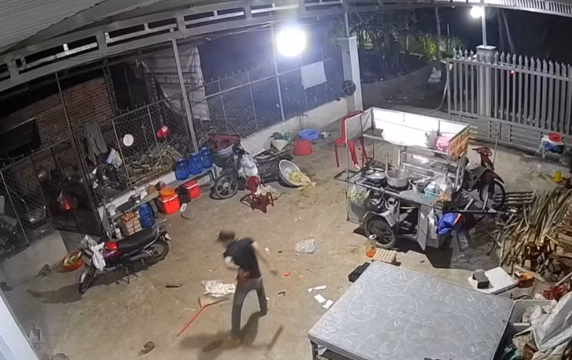Một đối tượng có dấu hiệu bị thương rời đi sau khi gây ra vụ hỗn chiến