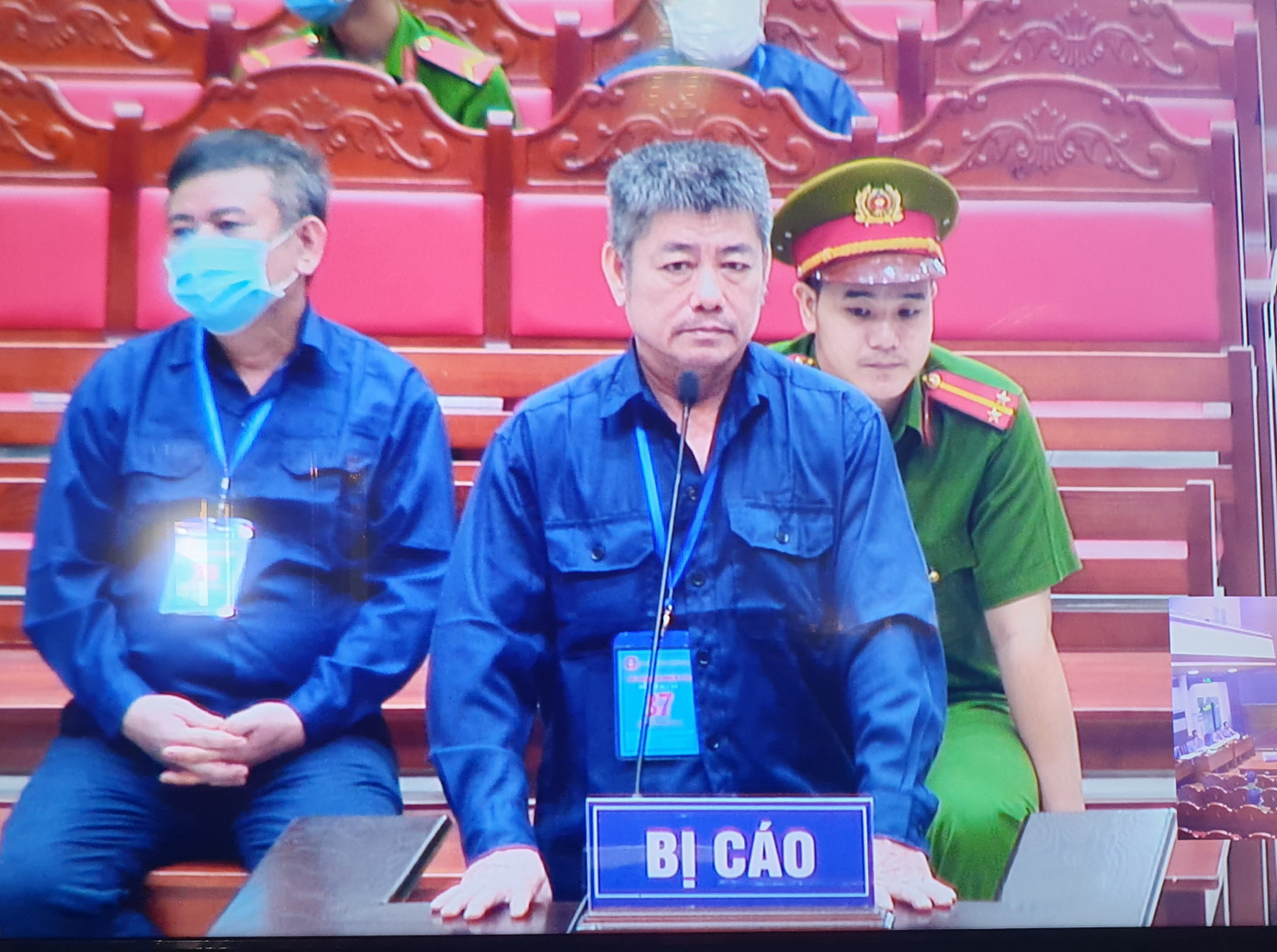 Các bị cáo đầu vụ trong vụ án.