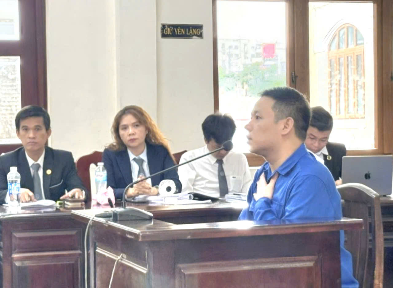 Bị cáo Lương Minh Tú Bị cáo Lương Minh Tú