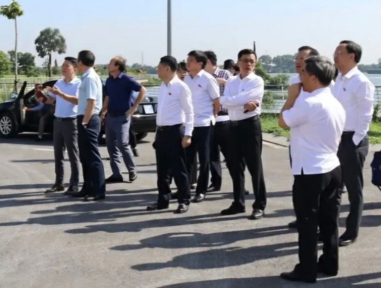 Đoàn giám sát tại khu dân cư dịch vụ và du lịch cù lao Tân Vạn