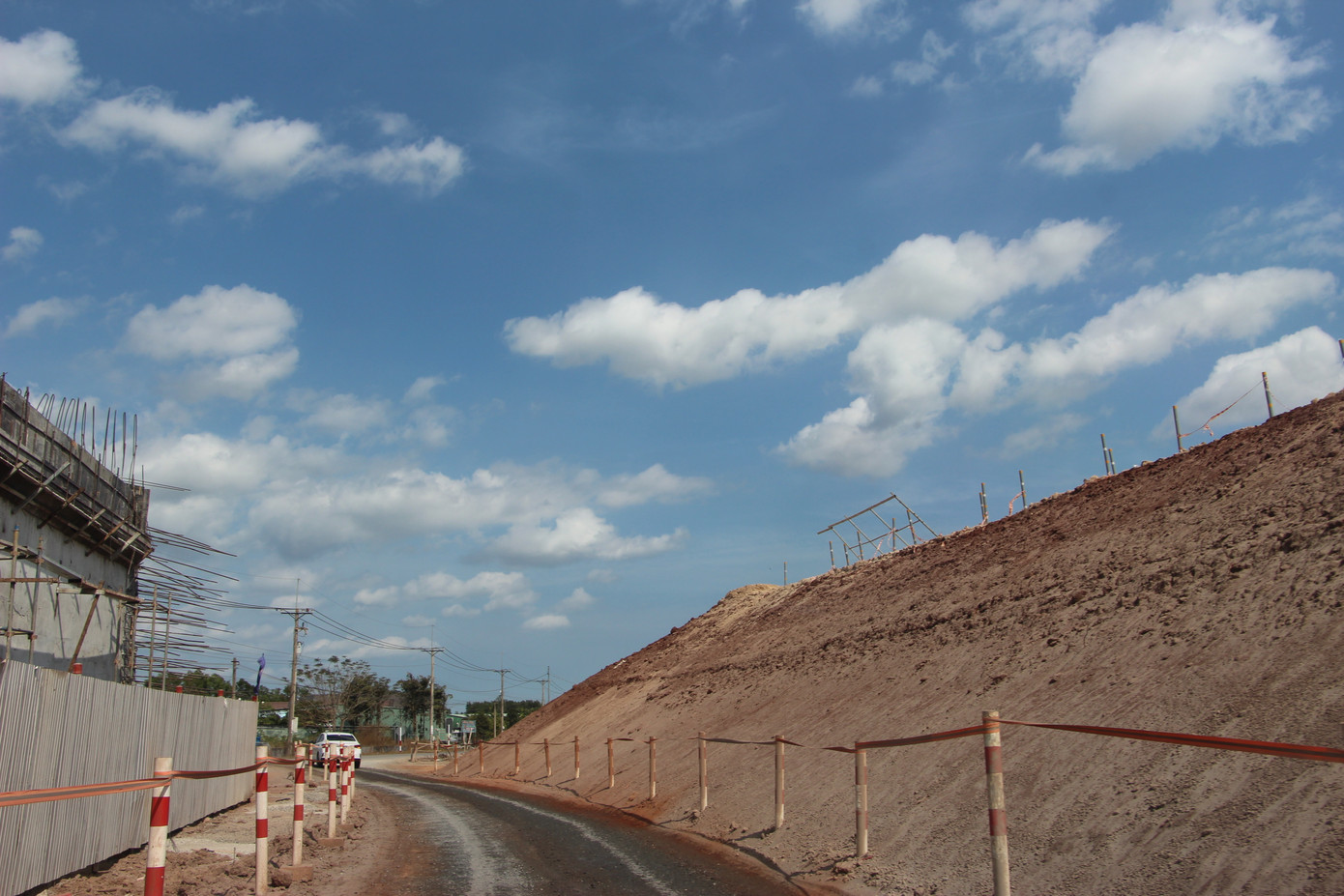 Điểm đầu cao tốc Biên Hòa - Vũng Tàu dự án thành phần 3 giáp ranh với tỉnh Đồng Nai Điểm đầu cao tốc Biên Hòa - Vũng Tàu dự án thành phần 3 giáp ranh với tỉnh Đồng Nai