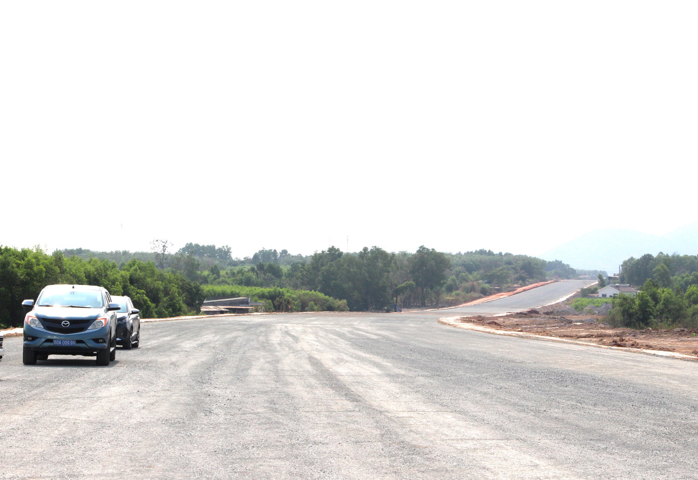 Dự án thành phần 3 (Bà Rịa - Vũng Tàu) đã được lu lèn mặt đường