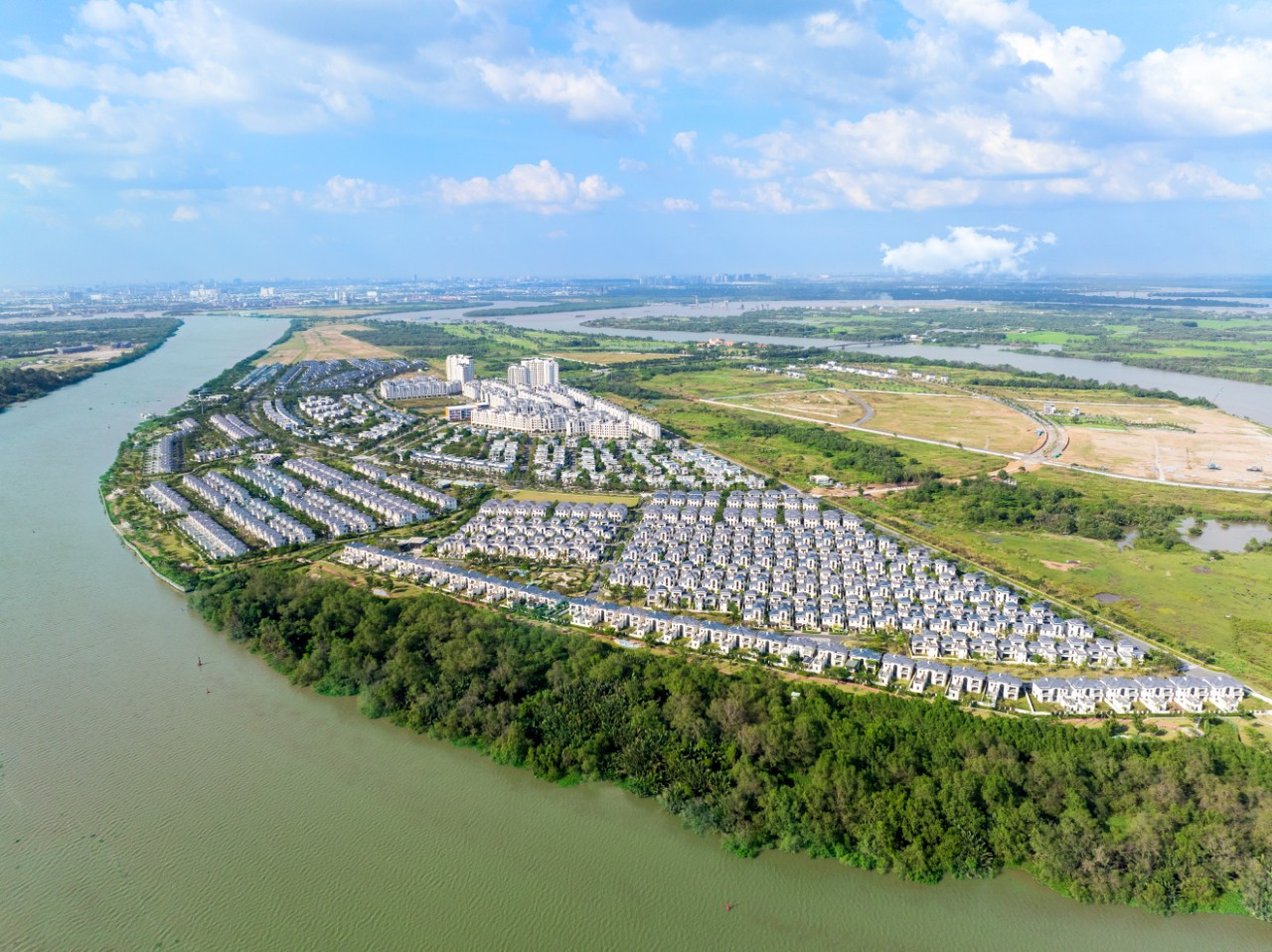 Dự án đô thị Swan Bay trên sông Đồng Nai khai thác lợi thế đô thị ven sông Dự án đô thị Swan Bay trên sông Đồng Nai khai thác lợi thế đô thị ven sông