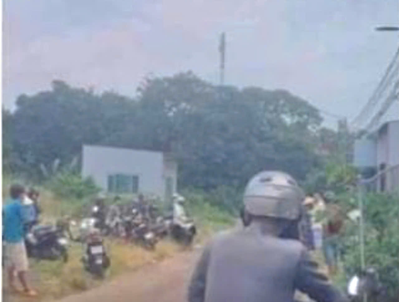 Hiện trường cháu bé bán vé số tử vong