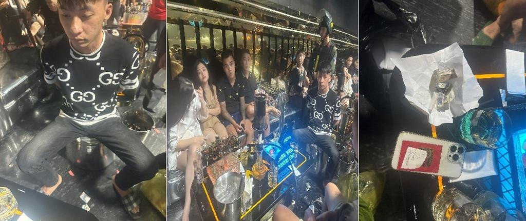 Nhóm đối tượng tổ chức sử dụng ma túy và tàng trữ ma túy