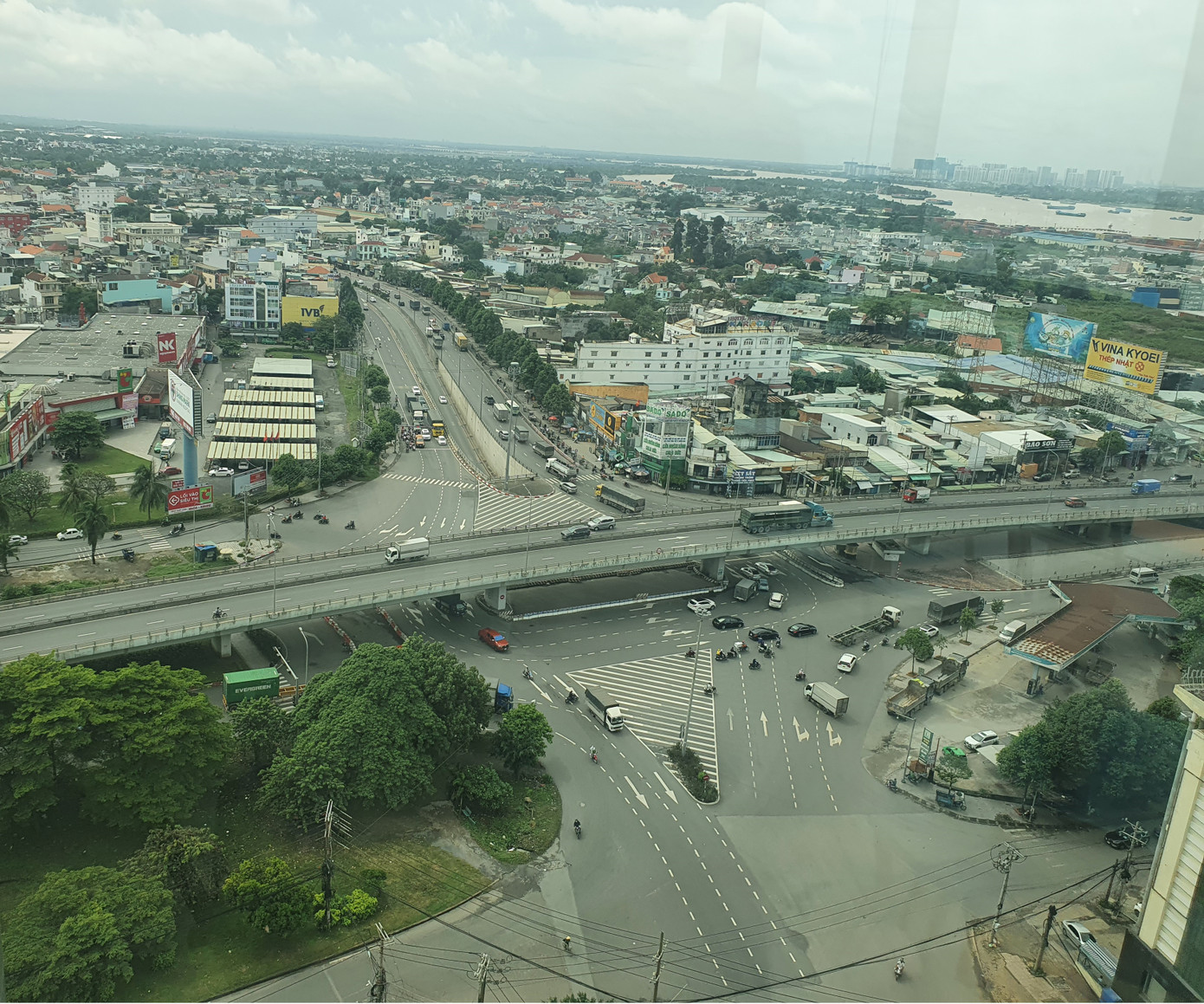 Nút giao ngã tư Vũng Tàu hiện hữu Nút giao ngã tư Vũng Tàu hiện hữu